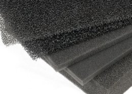 Aperture Reticulated Carbon Foam