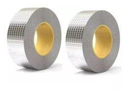 High-Temperature Aluminum Foil Tape Aging-Resistant Backing Aluminum Foil Tape