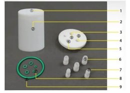 PTFE Electrolytic Cell
